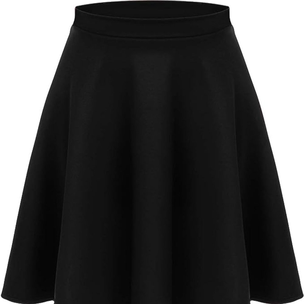 BOGO FREE Dorothy Perkins Black Skater Skirt, 10 UK or 6 US